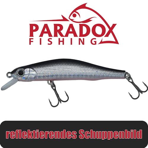 Foto von Paradox Fishing Wobbler Set I 5 Stück 8,0g 8,8cm mit Box I Hecht Köder Zander Köder Barsch Köder