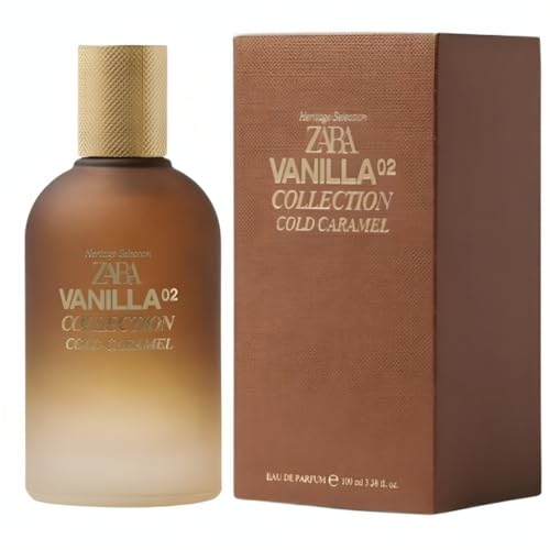 Zara - Zara Cold Caramel Eau de Parfum for Men - Vanilla Collection Warm Gourmand Scent 100ml - Best Deal on Amazon