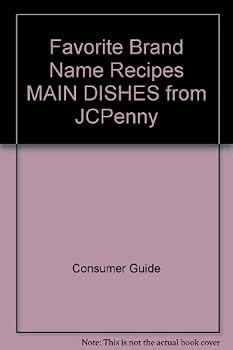 Paperback Favorite Brand Name Recipes MAIN DISHES from JCPenny Book