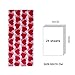 WRAPAHOLIC Gift Wrapping Tissue Paper - 24 Sheets 19.7x27.5 Inch Valentine's Day Sweet Heart Design Gift Wrap Paper Bulk for Packing, DIY Crafts