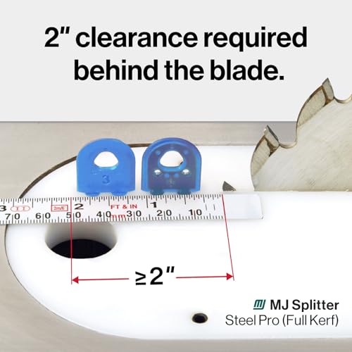 image for MICROJIG GRR-RIPPER MJ SPLITTER Steel Pro, Full Kerf, Safety Upgrade f