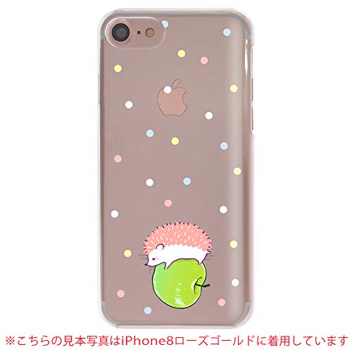 キッズケータイ KY-41C ケース カバー ポリカーボネート製 スマホケース 透明 プラケース ハードケース [デザインB クリア/ハリネズミ] RB-938B docomo ドコモ