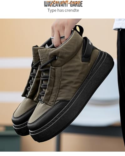 Felt Sole Wading Shoes for Men Fly Fishing Sport Boots Waterproof Lightweight Breathable Wide Non-slip Felt Bottom Quick Dry Warm Cotton Insole Casual Comfort Wear Mud Walking Hiking Booties2