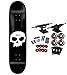 Zero Skateboard Complete Single Skull 8.25