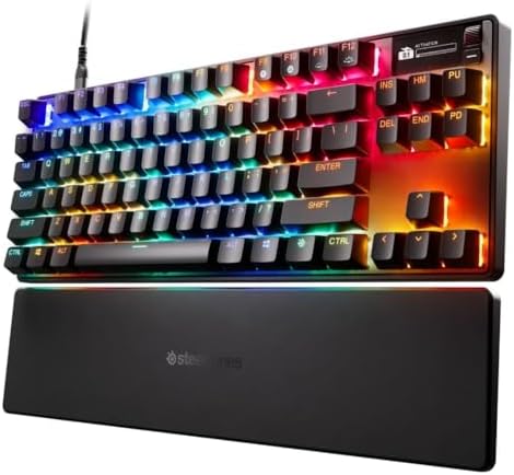 SteelSeries Apex Pro TKL Gen 3 Gaming Keyboard - OmniPoint 3.0 An...