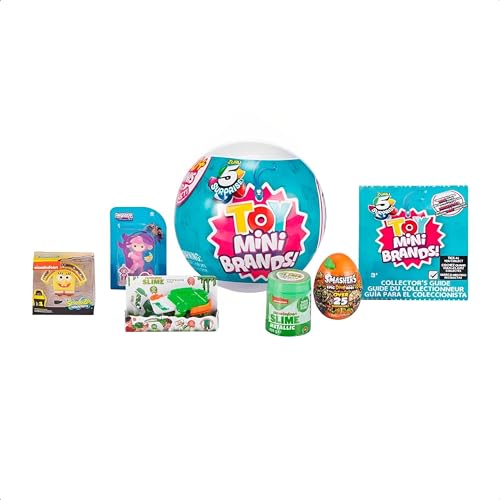 Mini Marcas de Brinquedos Colecionáveis 5 Surprise Xalingo - Mini Brands Toys - Bolinha Colecionável