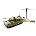 Custom Sets of WW2 Military Army Tanks, Building Blocks Toy for Kids Aged 6+ (M1A2 Tank)
