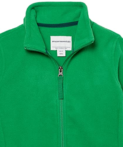 Image of Amazon Essentials Boys and Toddlers' Polar Fleece Full-Zip Mock Jacket, Insulated, Long Sleeve