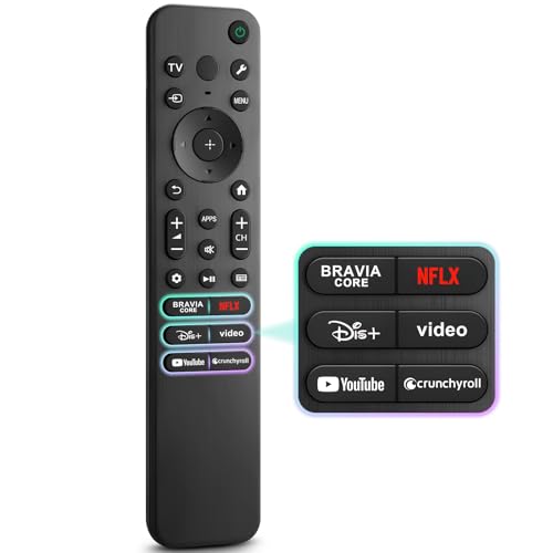 Replacement-Remote-Control for Sony-Smart-TVs,for Bravia 4K HDR QLED LED TV