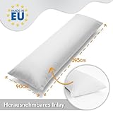 Totsy Baby Seitenschläferkissen Schwangerschaftskissen 40x145 cm - Kuschelkissen Schlafkissen...