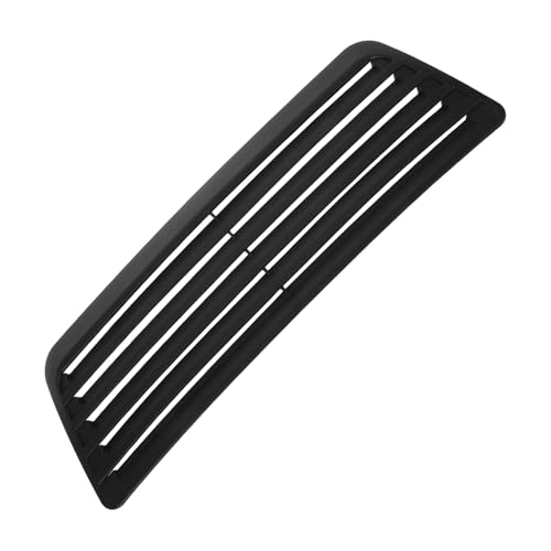 Healeved Rejilla de Ventilación para Capó de Coche Negro Gran Tamaño Cubierta ABS Resistente para Entrada de Aire del Motor Salida de Aire Acondicionado Decoración para Exterior de