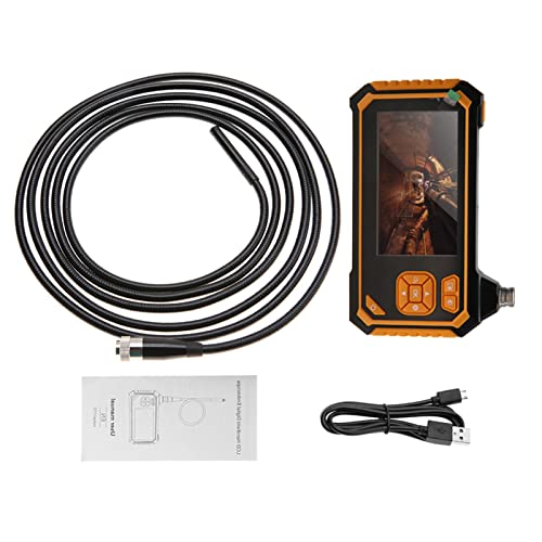Caméra d'inspection endoscopique Jeffergarden double objectif LCD 4.3