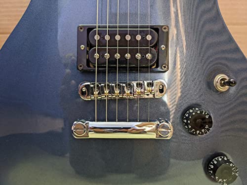 Chrome ABR-1 Chevalet Tune-O-Matic Cordier Stop Roller Selle Barre de pont pour guitare Les Paul - Les Beatles, Paul McCartney, John Lennon, RIngo Starr, George Harrison Chrome ABR-1 Chevalet Tune-O-Matic Cordier Stop Roller Selle Barre de pont pour guitare Les Paul – Image 6