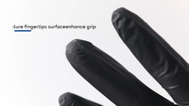 Image of JMU 2000 Black Nitrile Gloves Medium Bulk, 3.5Mil Disposable Gloves | Latex-Free Powder-Free for Medical, Food Prep, Cleaning
