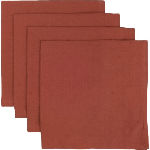 Set de 4 Servilletas básicas Now Designs Sandalwood miniatura 1