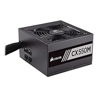 Corsair CX550M PC-Netzteil (Teil-Modulares Kabelmanagement, 80 Plus Bronze, 550 Watt, EU)