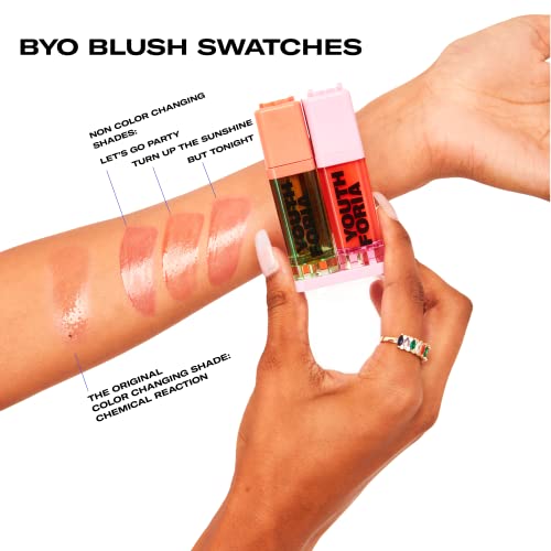 Youthforia Byo Blush, Tinted Blush Oil For Youthful Vibrancy, Blendable, Hydrating & Lightweight Formula, Vegan & Cruelty-Free, Turn Up The Sunshine #TOP5