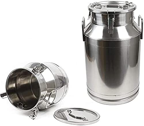 Pot à lait en inox hermétique idéal pour la conservation de la ferme à la cuisine