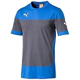 PUMA Indomitable Leisure Tee Shirt blau T-Shirt Sport Fitness Freizeit, Größe:M