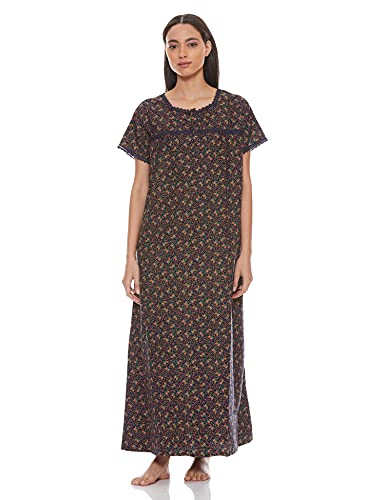 Image of Max Women's Printed Short Sleeves Nightgown