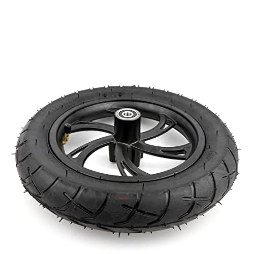 12inch Wheel With Pneumatic Tire Tube Compatible With 160mm Disc Brake 12 1/2 X 2 1/4 Black Wheel For Mini Bicycle Scooter（black wheel） by L-faster - Image 5