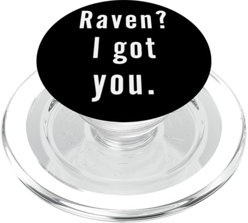 Raven? Te tengo. PopSockets PopGrip para MagSafe