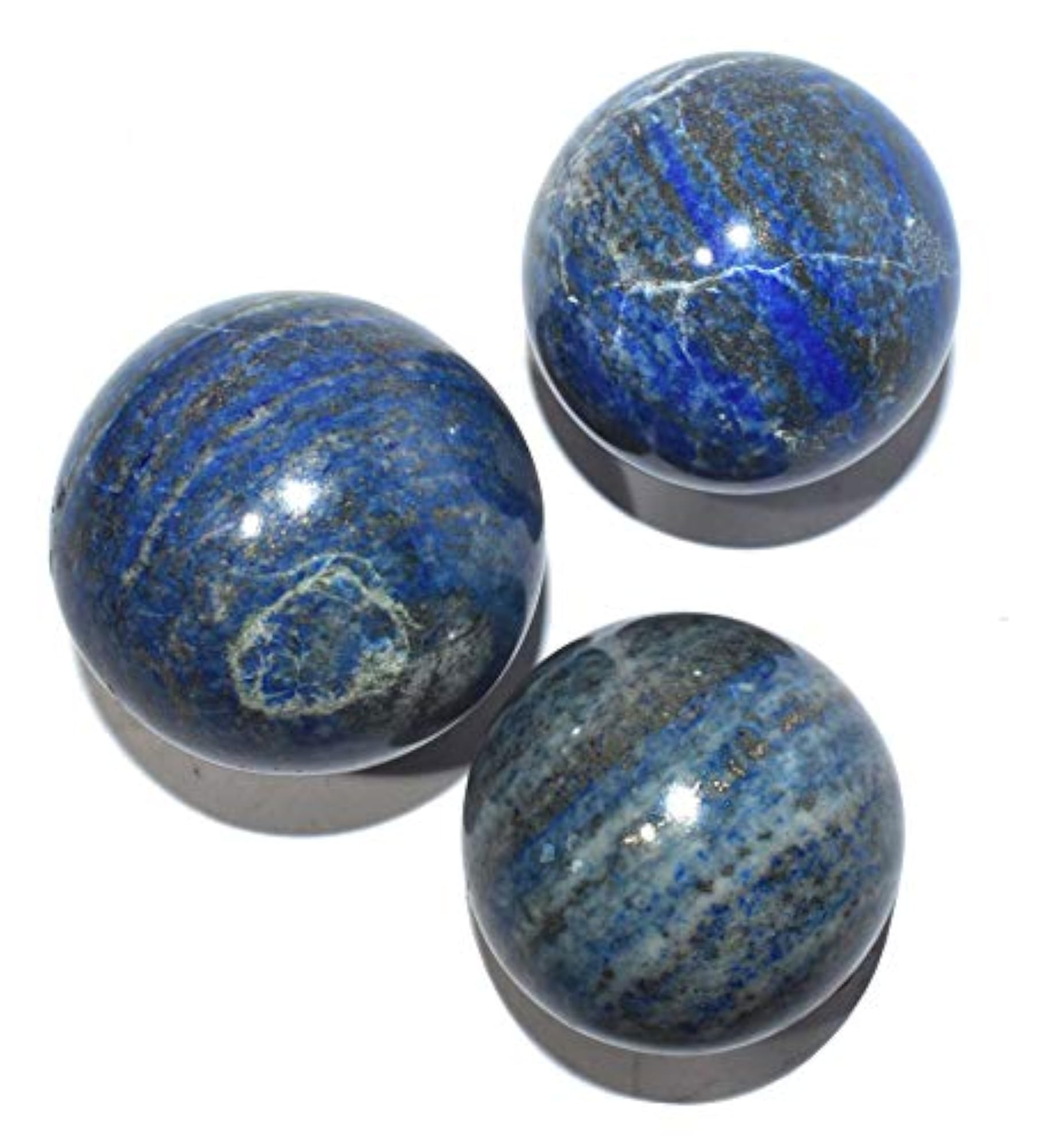 Lapis Lazuli Chakra Balancing Sphere, Natural Healing Crystal