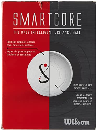 Wilson Smart Core Golf Ball - Pack of 24 (White) - Thumbnail 2