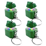 Realistic Frog Croak & LED Lights: Experience immersive fun with our sound button fidget keychain. Each press delivers a lifelike frog croaking sound paired with vibrant LED lights, instantly lifting your mood and transforming dull moments into sensory delight.