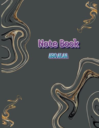 Notebook Abo alaa: College Ruled Paper For School, College, Office, Work, Students, 100 page (8.5 x 11) inch