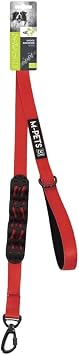 M-PETS FLEX  OK EM C  GEZD RME TASMA RED/BLACK 120CM