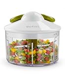 Tefal 5 Segundos - Picadora Manual 500 ml | 2 Cuchillas Independientes, Frutos Secos