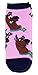 Scooby-Doo Hearts Ladies Low-Cut Socks, 5-Pack, Shoe Size 4-10