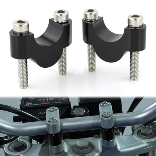 Guidon risers 28mm pontet surélévation Triumph Trident660 et Tiger - 2