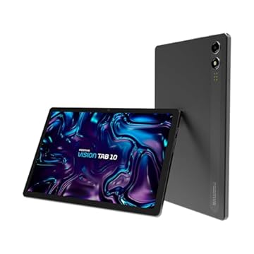 Tablet Positivo Vision TAB 10 4GB RAM 128GB Armazenamento, Octa-Core, 13MP + Selfie 5MP, Bateria 6000mAh, Tela 10.1“ HD, Wifi AC e 4G, Full Lamination