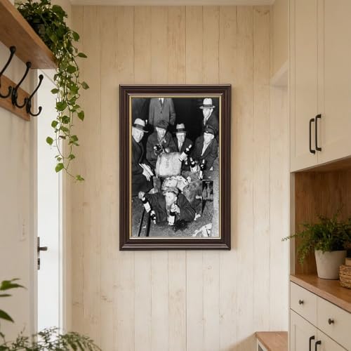 Impression sur toile agents de l'interdiction 1932 finition premium