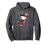 Peanuts - Christmas Snoopy Ice Skating Pullover Hoodie