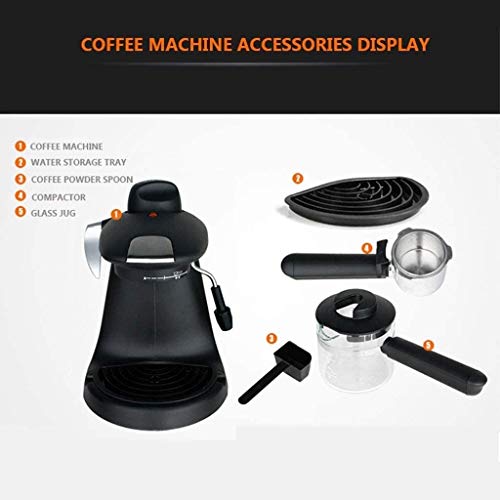 Cafetera automática espresso con vaporizador 2-4 tazas miniatura 6