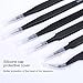6PCS Precision Tweezers Set, Upgraded Anti-Static Stainless Steel Curved of Tweezers, for Electronics, Laboratory Work, Jewelry-Making, Craft, Soldering, etc, by kaverme.