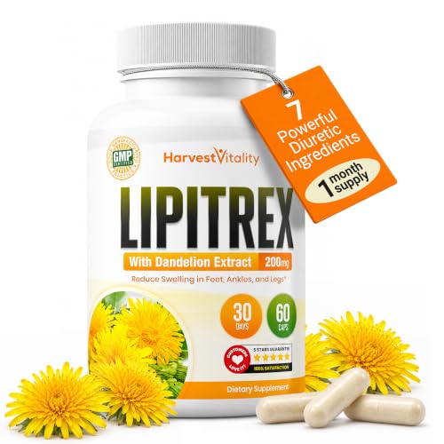 Harvest Vitality Lipitrex Diuretic Water Pills