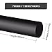 DFDPAXL Black Nylon Round Bar Solid Plastic Rod 140X300mm-200X300mm Suitable for Mechanical Parts Models and Industrial Use,Diameter 160mm