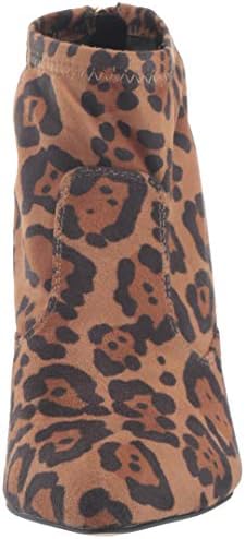 Franco Sarto Women's KORTNEY Boot, Camel Leopard Stretch, 5.5 M US | Image 1