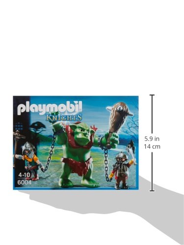 Playmobil 6004 Soldats Nains Avec Troll 0115 - vue 4
