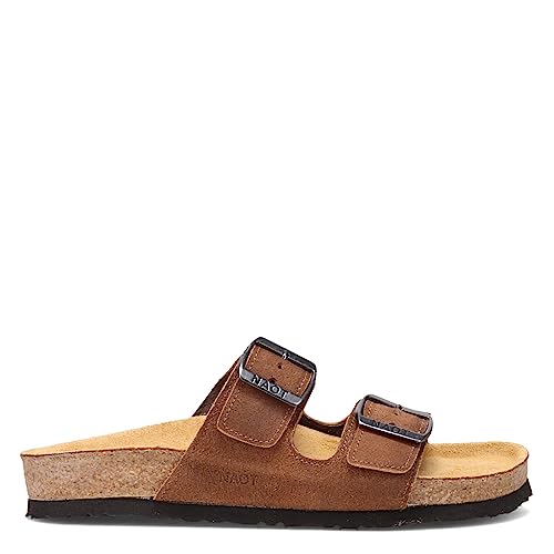 Image of NAOT Footwear Santa Barbara Women's Slide with Cork Footbed and Arch Comfort and Support - Slip On- Lightweight and Perfect for Travel