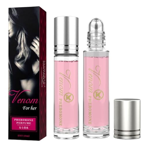 2Pcs Pheromones Perfumes for Women: Roll-on Enhanced Scents Phero...