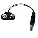 Produktbild 9V Batterie-Clip CCTV-Kamera-Adapter Mit 2.1mm DC Stecker