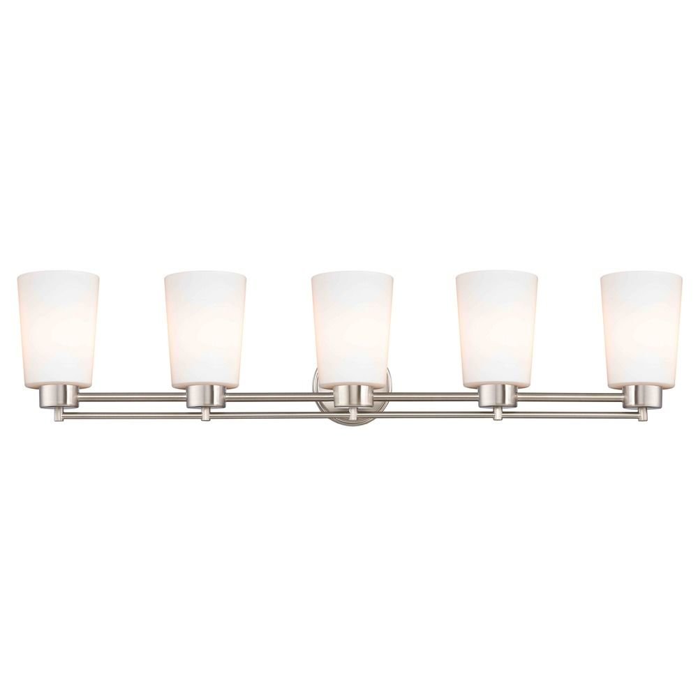 Design Classics Lighting Satin Nickel Bathroom Light