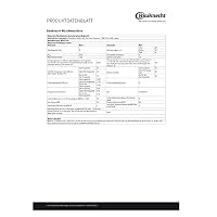 Bauknecht BPW 814 B Waschmaschine Frontlader/ 8kg/ kraftvolle Fleckenentfernung/ Clean Plus/ Kurz 45' / Anti-Allergie Plus/ Mengenautomatik/ Option Extra Touch – Ansicht 6