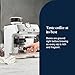 De'Longhi La Specialista Arte EC9155.W, Barista Pump Espresso Machine, Bean to Cup Coffee and Cappuccino Maker, 8 Grinding Settings, MyLatte Art Frothing Wand, 1550W, White