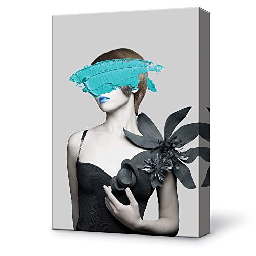 SIGNFORD Canvas Wall Art Portrait Canvas Painting Wall Poster Decor for Living Room Framed Home Decorations - 16x24 inches